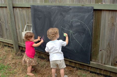 Diy Outdoor Chalkboard Outdoor Chalkboard Outdoor Kids Diy Outdoor