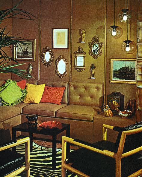 The Giki Tiki 1960s Living Room 1960s Home Decor 1960s Interior Design