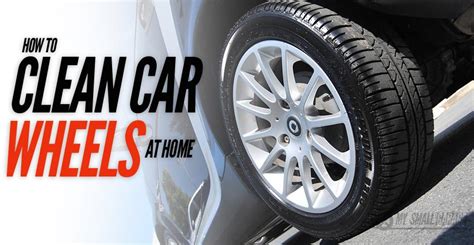 Use paint thinner to thoroughly clean the entire area around the damage. How To Clean Car Wheels At Home - Homemade Wheel Cleaner - My Small Garage