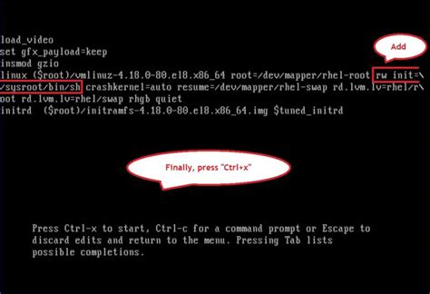 How To Boot Into Single User Mode In Centos 8 Rhel 8 Itzgeek