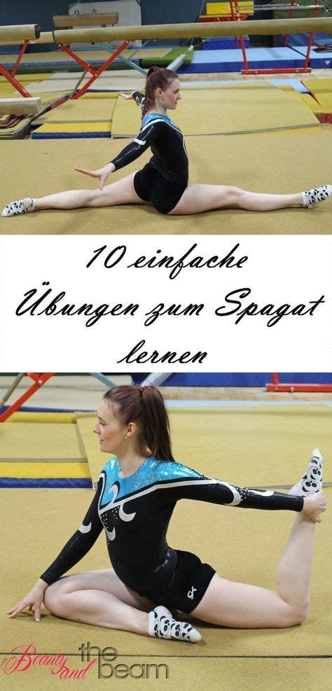 Schnell & einfach Spagat lernen (mit Bildern) | Übungen ...