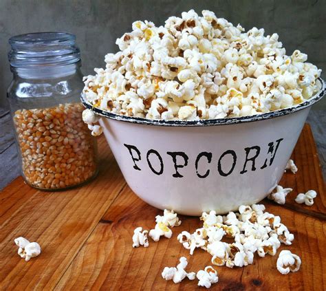 Popcorn Traditional And Many Other Varieties Of Ways To Serve It