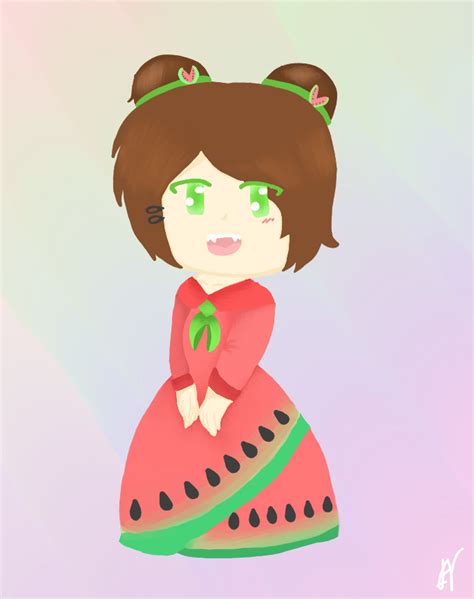 Oc ~ Watermelon Princess ~ Kora By Eternal Violet On Deviantart