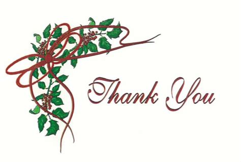 Christmas Thank You Images Free Download On Clipartmag