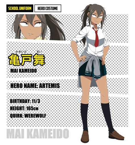 Bnha Oc Mai Kameido By Nayeowaa On Deviantart Super Hero Outfits My Hero Academia Costume