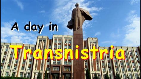 Transnistria / pridnestrovie deserves to spend more than one day here. TRANSNISTRIA: Tiraspol the capital - Part 2 - YouTube