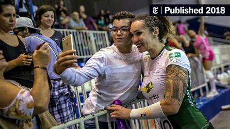 Transgender Volleyball Star In Brazil Eyes Olympics And Stirs Debate