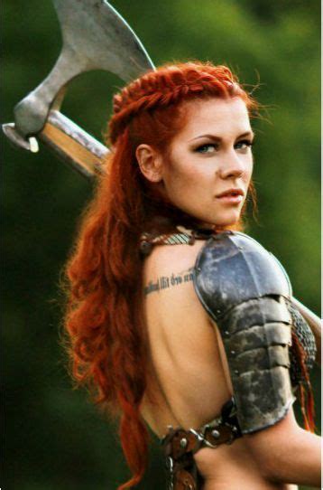 red haired viking warrior viking hair hairstyles braided braids warrior