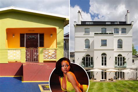 How Rihanna Went From A Barbados Bungalow To A £16 000 A Week Mansion And A £468m Fortune By
