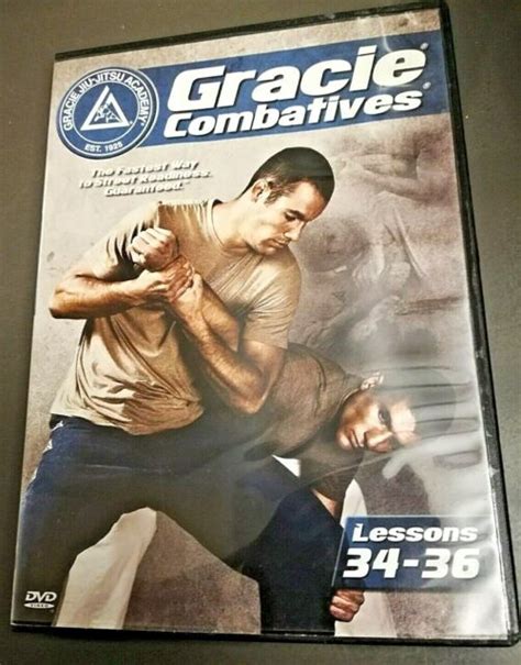 Gracie Combatives 3 Lessons 34 36 Jiu Jitsu Motivational Instructional