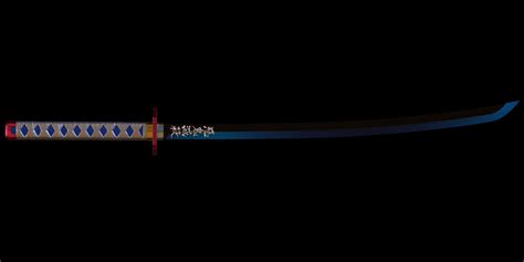 Tomioka Giyuu Sword 3d Model From Demon Slayer 3d Model 3d Printable