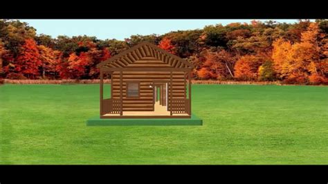 Conestoga Log Cabin Kit Tour Bear Lodge Bunkhouse 527 Sqf Youtube