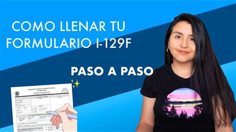 Como Llenar El Form I 129f Paso A Paso ️ PeticiÓn De Prometidoa Visa