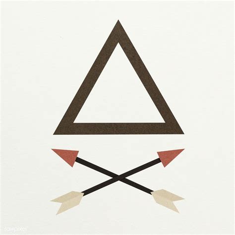 Download Premium Psd Of Triangle Shape With Arrows 261356 Triangle