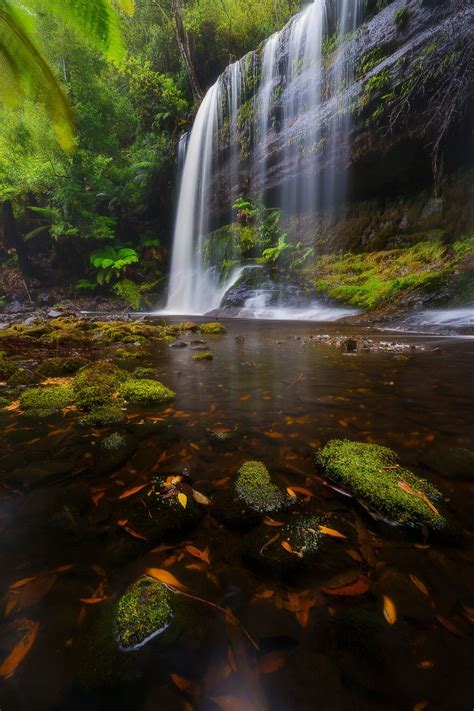 Disclosure Russell Falls Tasmania This Shot Was Taken After A Day Of