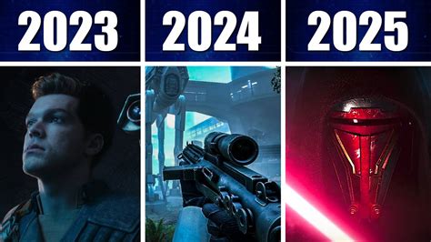 Every Upcoming Star Wars Game From 2023 2025 Youtube