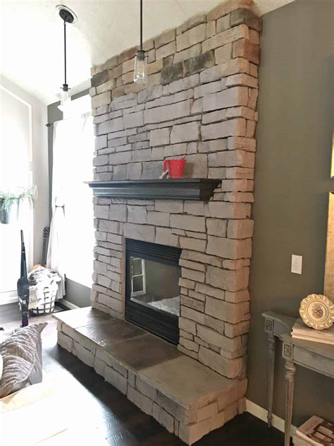 Step By Step How To Build A Stone Fireplace How To Build A Standard