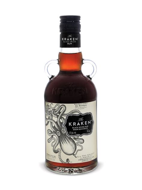 The Kraken Black Spiced Rum 375ml — Liquordeliveryskca