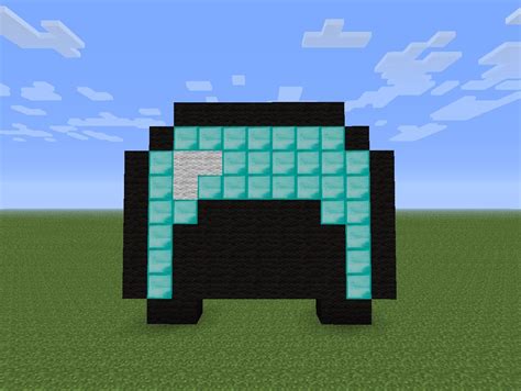Enchanted diamond chestplate minecraft armor enchanting enchantment command let explore table using items digminecraft recipes. Big Diamond helmet Minecraft Map