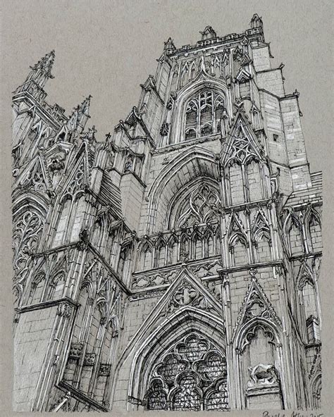 Cathedral Sketchbook Illustration By Phoebe Atkey Art Pinterest