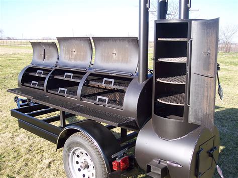 Find smoker and grill reviews, barbecue accessories, recipes and general outdoor cooking tips to keep your fire going all year long. Ultimate Chargrill Trailer - Johnson Custom BBQ Smokers