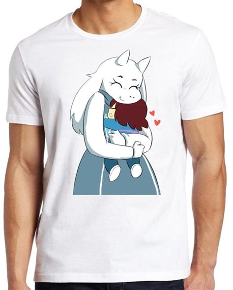 Undertale T Shirt Toriel Hugs Frisk Characters Rpg Anime Game