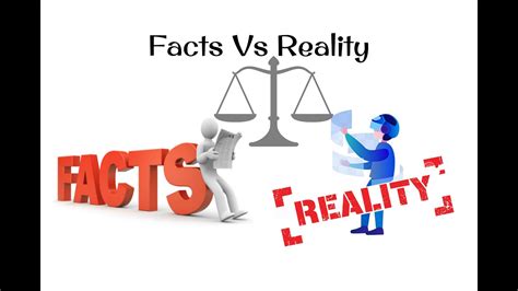 The Difference Between Facts And Reality In 20 Minutes Youtube