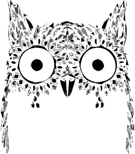 Owl Animal Abstract · Free Vector Graphic On Pixabay
