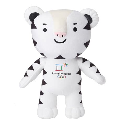 2018 Korea Pyeongchang Winter Olympic Mascot Soohorang Doll 2018