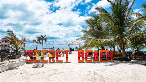 The Secret Beach In Ambergris Caye Belize Best Beaches In Belize