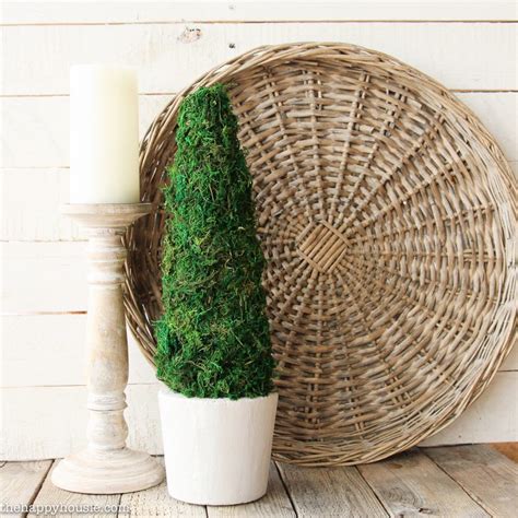 Check spelling or type a new query. DIY Farmhouse Style Moss Topiary Tree - The Happy Housie