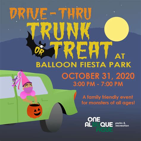 Trunk Or Treat Returns To Balloon Fiesta Park As Drive Through Event