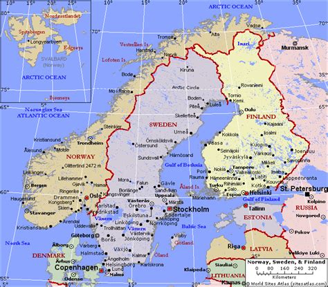 Norway And Sweden Norway Finland Lofoten