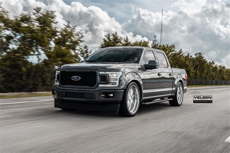 2019 Ford F 150 Goes Into Full Stance Mode With 24 Inch Rims Looks