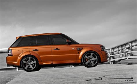 2012 Kahn Vesuvius Orange Range Rover