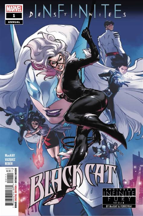 Sneak Peek Preview Of Marvels Black Cat Annual 1 Comic Watch