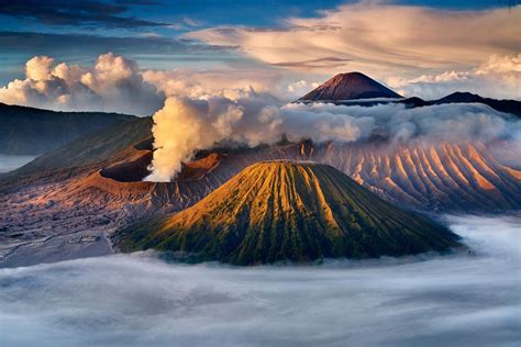 Mount Bromo Indonesien Geo