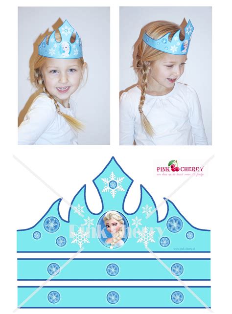 Frozen Crown Elsa Frozen Kroontje Als Printable Bij Pink Cherrynl