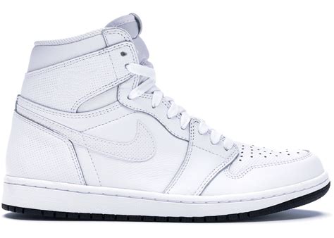 If so, take a look at both of these pairs that make up the air jordan 1 retro high og perforated pack set to release next february. Jordan 1 Retro White Perforated - 555088-100
