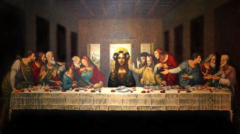 The Da Vinci Code The Devil On Jesuss Robe Leonardos