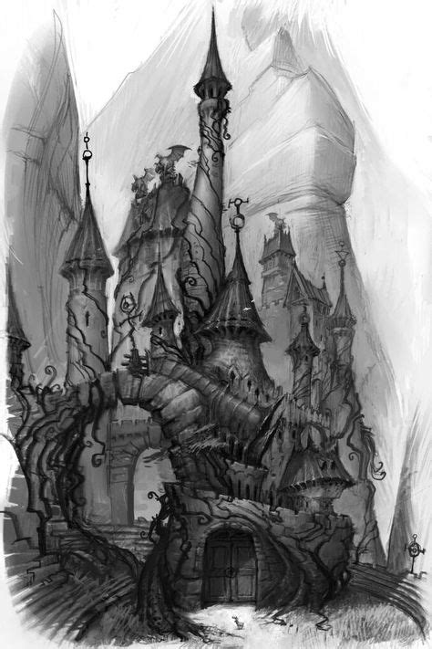 Castle Old Fairy Tales Illustration Makes Me Think Of The Castle