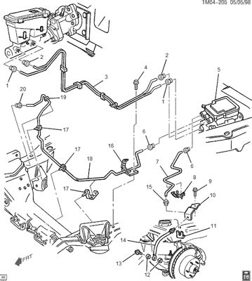 2000 Gmc Sierra Brake Line Diagram Free Wiring Diagram