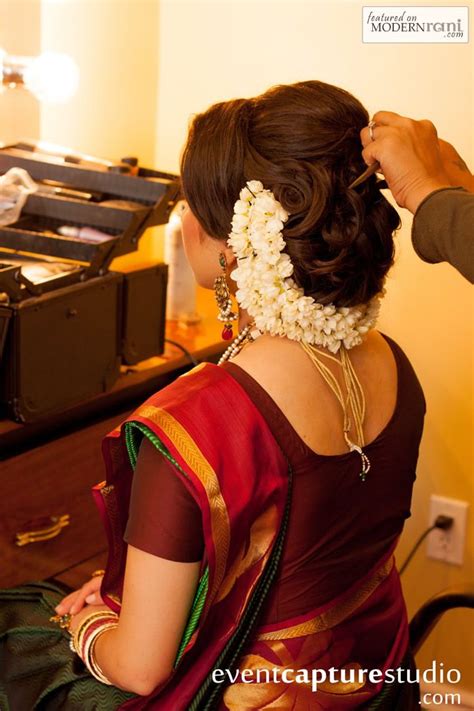 14middle parted open hairs with curls haristyle for saree. 53 best images about Nelengu on Pinterest | Head piece ...