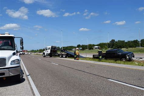 Crash Seriously Injures Semi Driver I 55 Lanes Closed Near Edwardsville