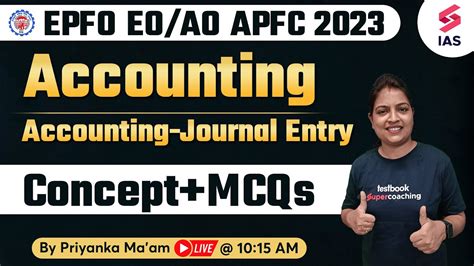 Accounting Journal Entry Accountancy For UPSC EPFO 2023 UPSC EPFO