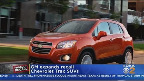 Gm Expands Chevy Trax Suv Recall Youtube