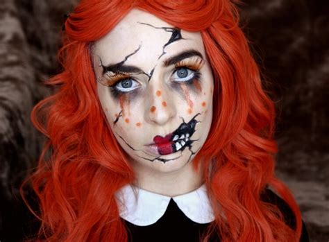Tuto Maquillage Halloween Pour Petite Fille De 11 Ans - Maquillage d’Halloween qui fait peur : 50 idées en photos et vidéos