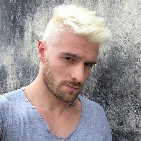 fashion and style platinum blonde hair for men platinum blonde hair platinum hair mens hair