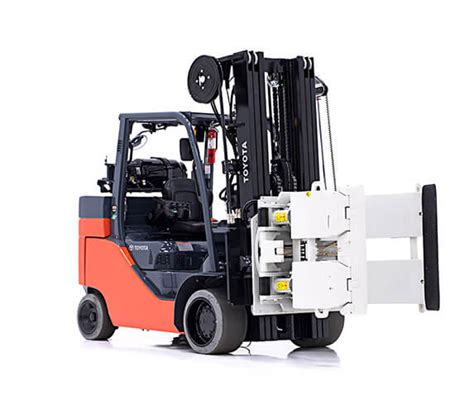 toyota paper roll special forklift  lbs