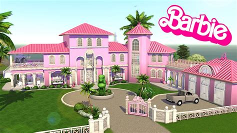 Barbie Life In The Dreamhouse 💄 The Sims 4 Speed Build No Cc